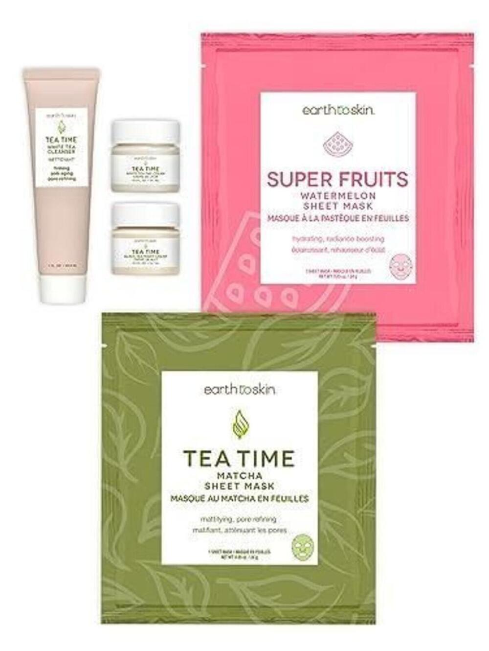 Earth To Skin Tea Time Essentials Set